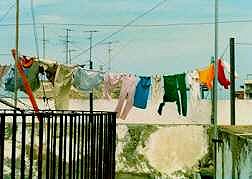 Clothesline on Rooftop, Cádiz