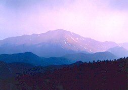 Pikes Peak from Waldo Canyon Trail