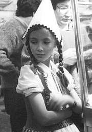 Girl Buying Popcorn in Cádiz